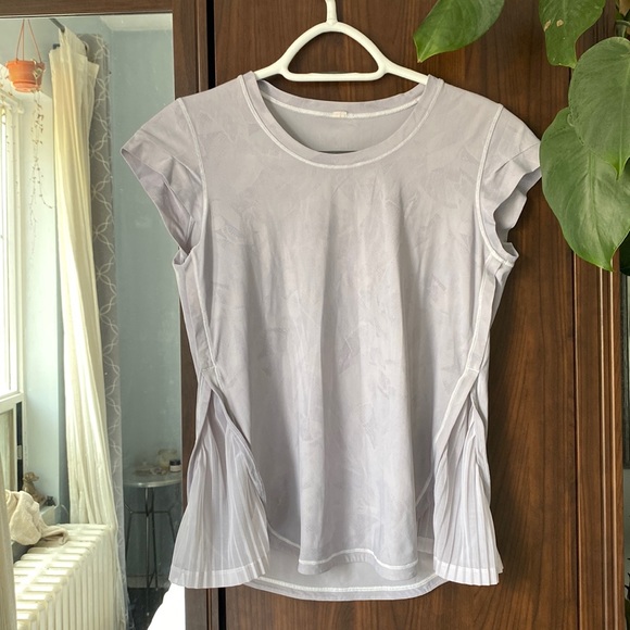 Vintage soft lululemon sheer panel tee - Picture 1 of 6